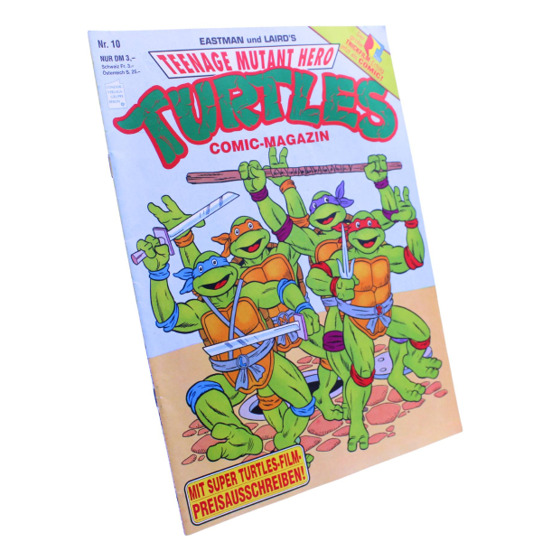 TMNT Comic Magazin Nr. 10 – Der Krieg der Krokodile | Condor 1991 | Neuwertig